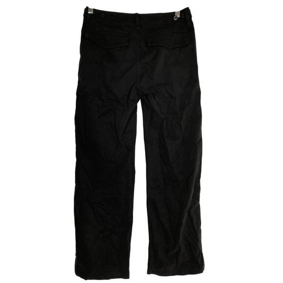 Madewell Petite Low-Slung Baggy Utility Pants Almost Balck NWT 24P - Picture 4 of 9
